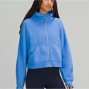 Lululemon scuba oversized full zip - blue Nile XS/S